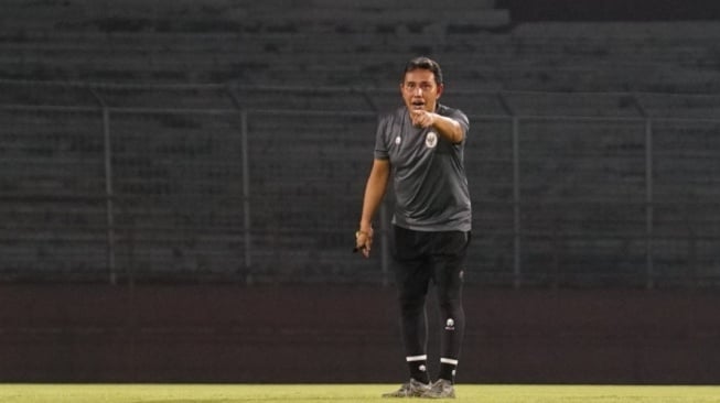 Pelatih kepala timnas Indonesia U-17 Bima Sakti. [dok. PSSI]